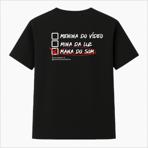 Camiseta Checklist Som