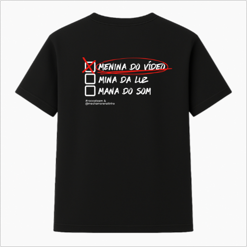 Camiseta Checklist Vídeo