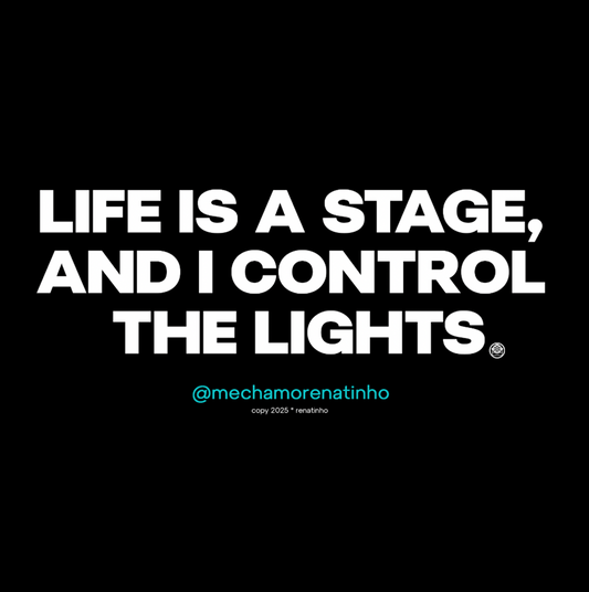 Camiseta Life is a Stage