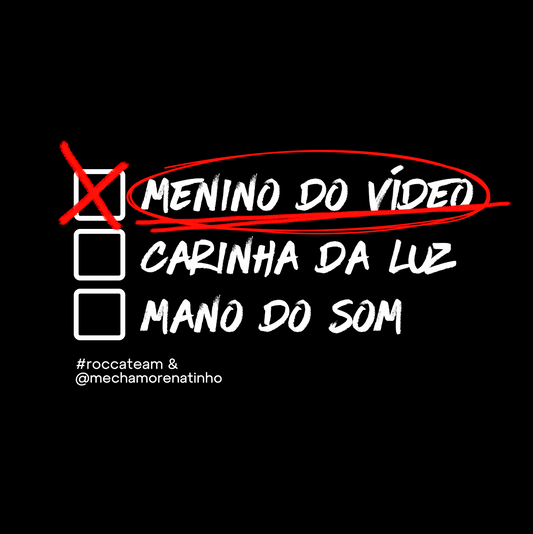 Camiseta Checklist Vídeo