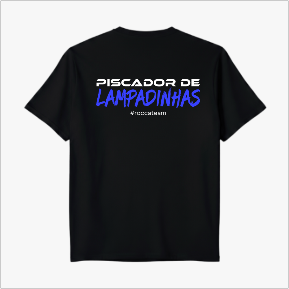 Camiseta Piscador de Lampadinhas